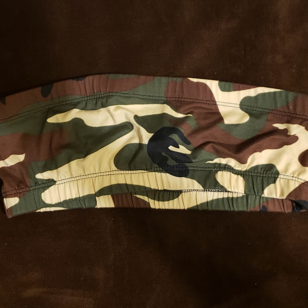 Camouflage Bandau Bra